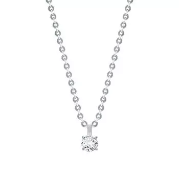 Золотая подвеска с фианитами