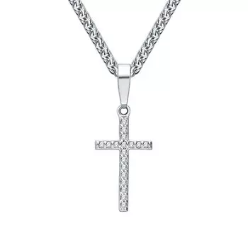 Золотая подвеска с фианитами