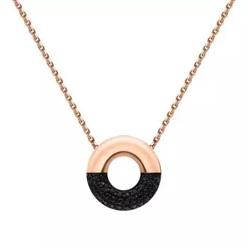 Золотая подвеска с фианитами