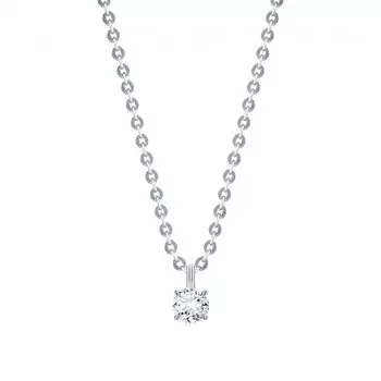 Золотая подвеска с фианитами