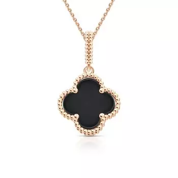 Золотая подвеска с природным агатом