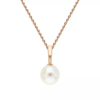 Золотая подвеска с жемчугом