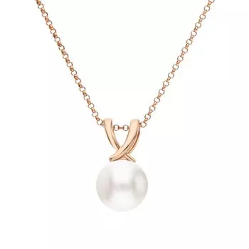 Золотая подвеска с жемчугом