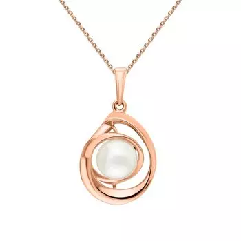 Золотая подвеска с жемчугом