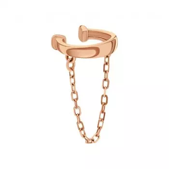 Золотая серьга