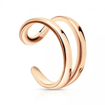 Золотая серьга