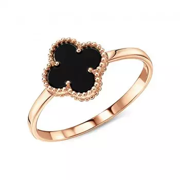 Золотое кольцо с агатами природными