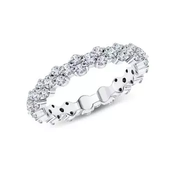 Золотое кольцо с бриллиантами природными