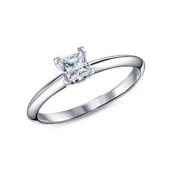 Золотое кольцо с бриллиантами природными