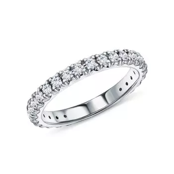 Золотое кольцо с бриллиантами природными