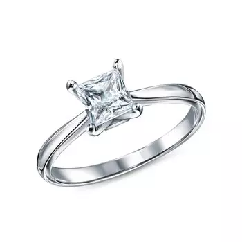 Золотое кольцо с бриллиантами природными