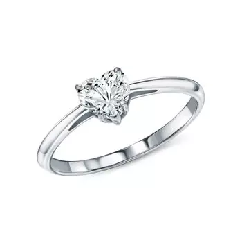 Золотое кольцо с бриллиантами природными