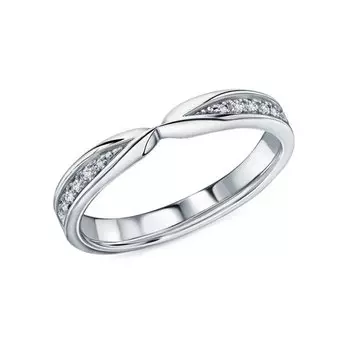 Золотое кольцо с бриллиантами природными