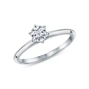 Золотое кольцо с бриллиантами природными