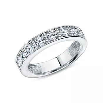 Золотое кольцо с бриллиантами природными