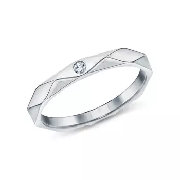 Золотое кольцо с бриллиантами природными