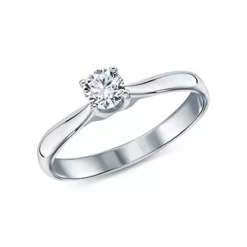 Золотое кольцо с бриллиантами природными