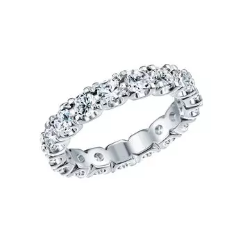 Золотое кольцо с бриллиантами природными