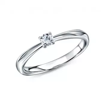 Золотое кольцо с бриллиантами природными