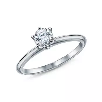 Золотое кольцо с бриллиантами природными