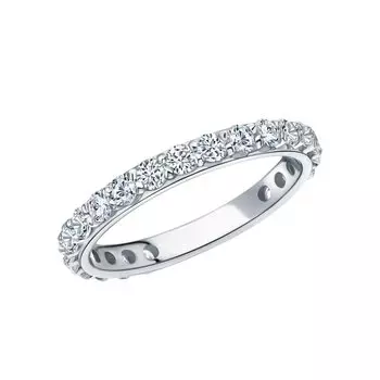 Золотое кольцо с бриллиантами природными