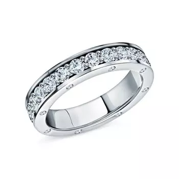 Золотое кольцо с бриллиантами природными