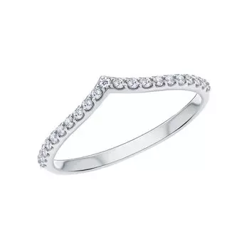 Золотое кольцо с бриллиантами природными