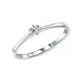 Золотое кольцо с бриллиантами природными