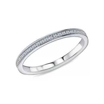 Золотое кольцо с бриллиантами природными