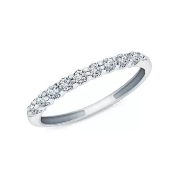 Золотое кольцо с бриллиантами природными