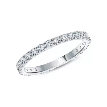 Золотое кольцо с бриллиантами выращенными