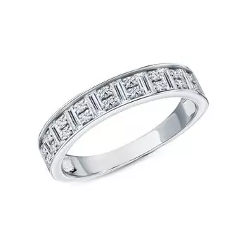 Золотое кольцо с бриллиантами выращенными