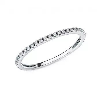 Золотое кольцо с фианитами