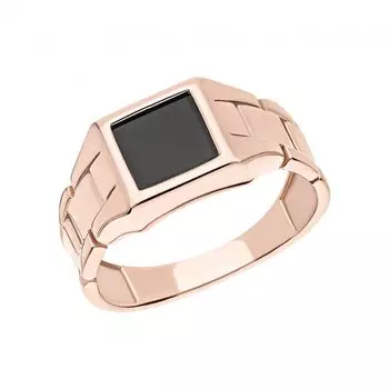 Золотое кольцо с фианитами