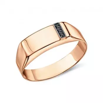 Золотое кольцо с фианитами