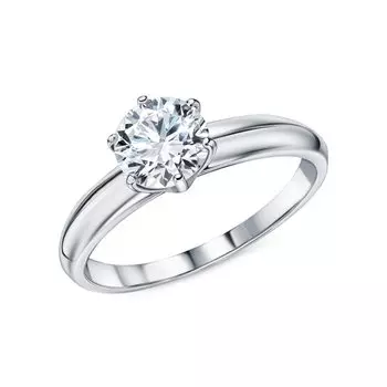 Золотое кольцо с фианитами