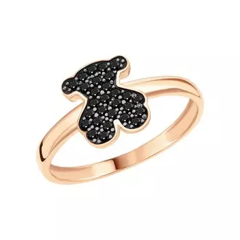 Золотое кольцо с фианитами