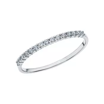 Золотое кольцо с фианитами