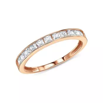 Золотое кольцо с фианитами