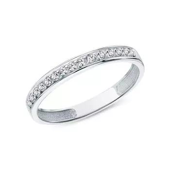 Золотое кольцо с фианитами