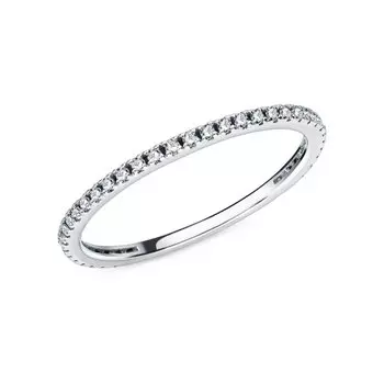 Золотое кольцо с фианитами