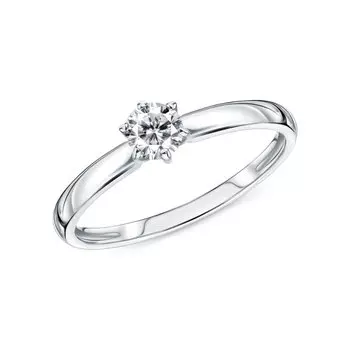 Золотое кольцо с фианитами