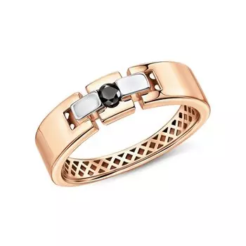 Золотое кольцо с фианитами