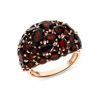 Золотое кольцо с гранатом