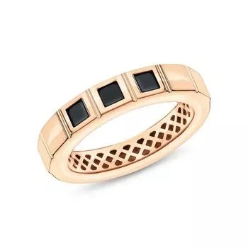 Золотое кольцо с ониксом природным