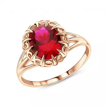 Золотое кольцо с рубином
