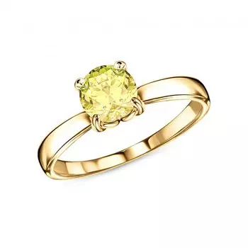 Золотое кольцо с сапфирами природными