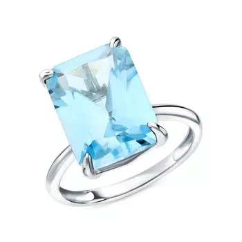 Золотое кольцо с топазом природным