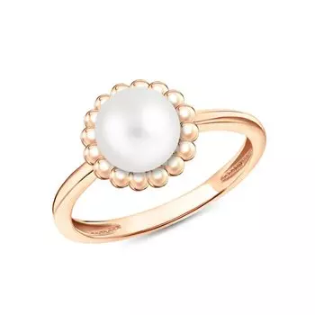 Золотое кольцо с жемчугом