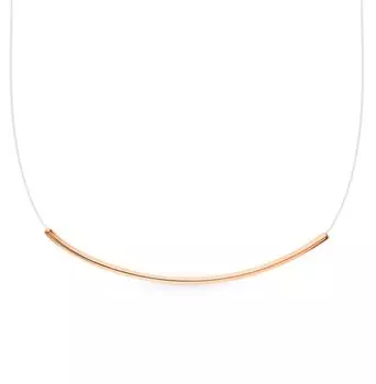 Золотое колье-леска